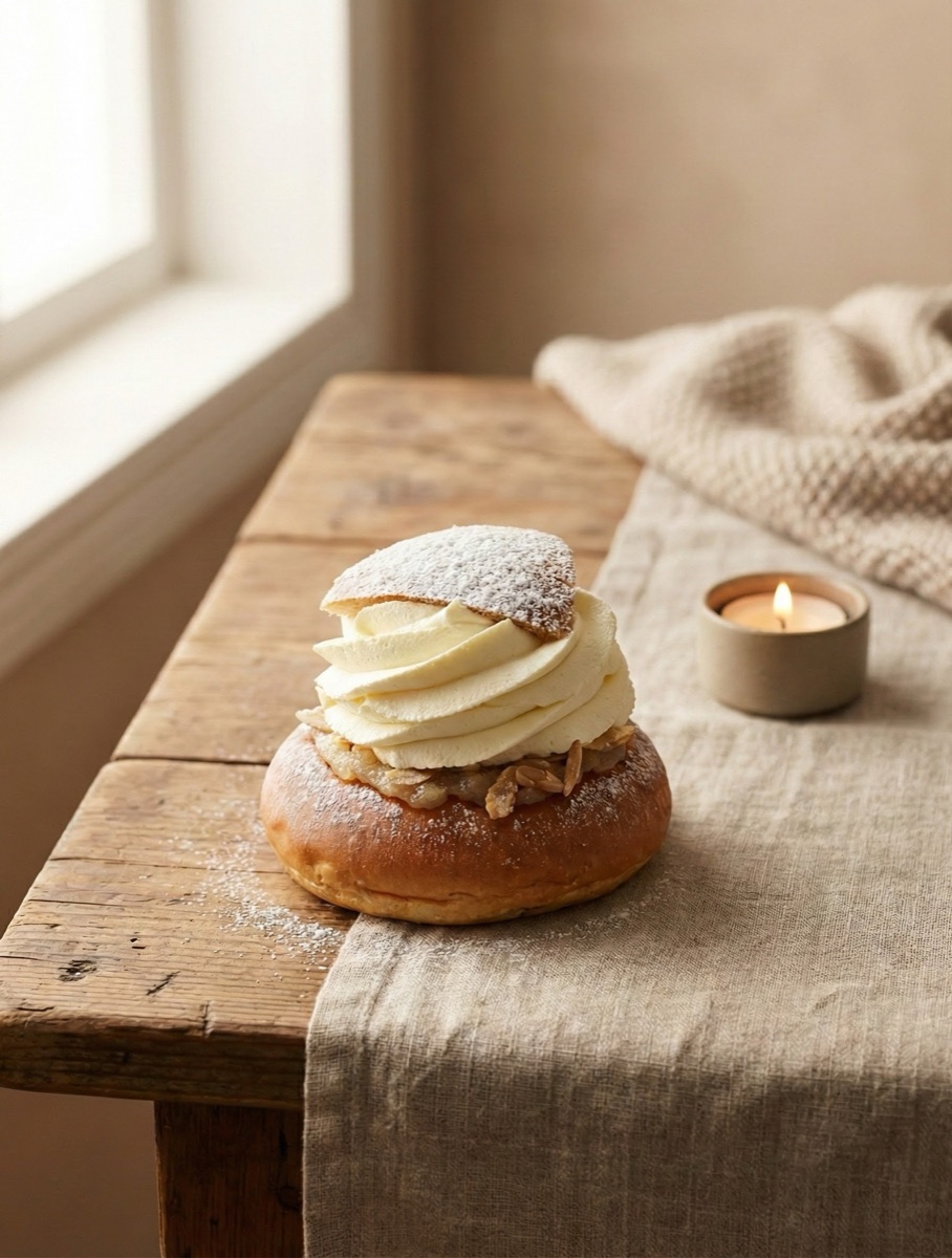 Nybakat hantverk och semla på Ålstorps Hembageri